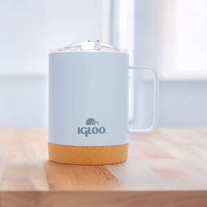 Igloo Cork Mug 350ml-DUMAN MAVİ