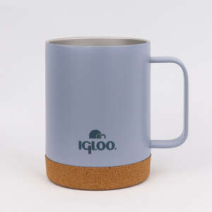 Igloo Cork Mug 350ml-DUMAN MAVİ - 2