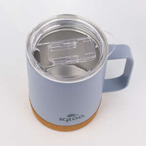 Igloo Cork Mug 350ml-DUMAN MAVİ - 3