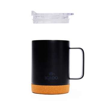 Igloo Cork Mug 350ml-SİYAH