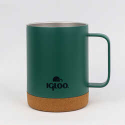 Igloo - Igloo Cork Mug 350ml-YEŞİL (1)