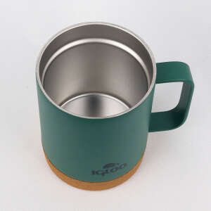 Igloo Cork Mug 350ml-YEŞİL - 4
