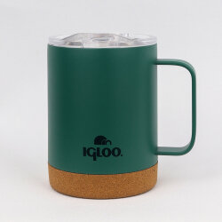 Igloo Cork Mug 350ml-YEŞİL 