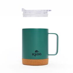 Igloo Cork Mug 350ml-YEŞİL - Thumbnail