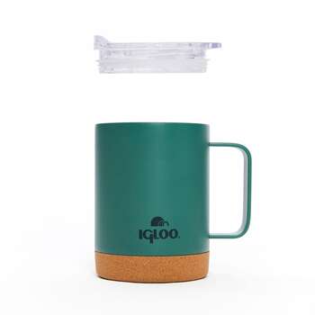 Igloo Cork Mug 350ml-YEŞİL