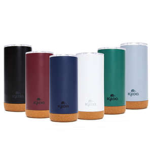 Igloo Cork Mug 500ml-BORDO