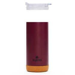 Igloo Cork Mug 500ml-BORDO - Thumbnail