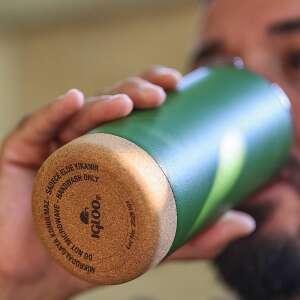 Igloo Cork Mug 500ml-HAKİ - 8
