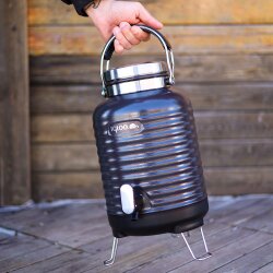 Igloo Family Barrel Termos 5 Litre-SİYAH - 9