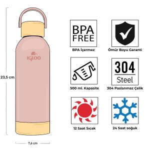 Igloo Hydrate Pro Termos 500ml-SOMON - 4