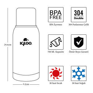 Igloo Legend Klasik Termos 750ml - 7