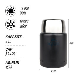 Igloo Legend Yemek Termosu 500ml - 8
