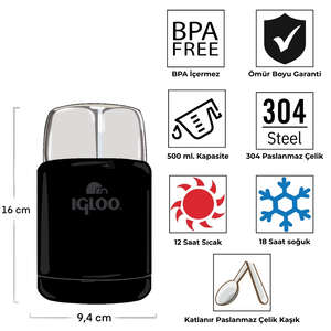 Igloo Legend Yemek Termosu 500ml
