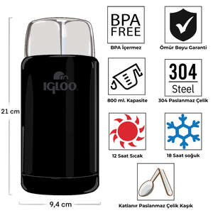Igloo Legend Yemek Termosu 800ml