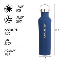 Igloo Pentagon Termos 750ml-LACİVERT - 5