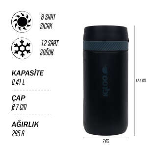 Igloo Squid Termos 410ml-SİYAH - 6