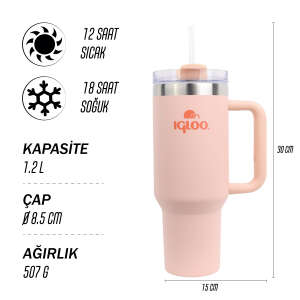 Igloo Stadler Thermo-Mug 1.2 Litre-SOMON - 4