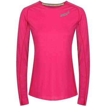 Inov8 Base Elite Merino Uzunkollu Kadın T-Shirt-PEMBE