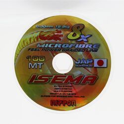 Isema - Isema 100m 0.20mm Örgü İp Olta Misinası