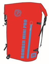 Jr Gear - Jr Gear Bomber Mini Pro Su Geçirmez Çanta 20 Litre-KIRMIZI