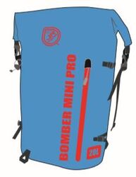 Jr Gear - Jr Gear Bomber Mini Pro Su Geçirmez Çanta 20 Litre-MAVİ