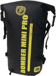 Jr Gear - Jr Gear Bomber Mini Pro Su Geçirmez Çanta 20 Litre-SİYAH