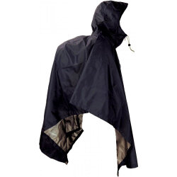 Jr Gear Hafif Su Geçirmez Panço Yağmurluk-SİYAH - Jr Gear
