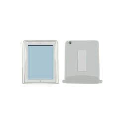 Jr Gear - Jr Gear Su Geçirmez IPad Uyumlu Kılıf-BEYAZ