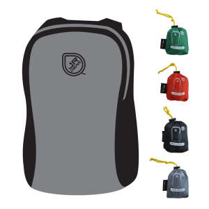 Jr Gear Portatif Sırt Çantası 30D+70D-SİYAH-GRİ - 1