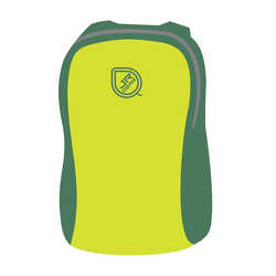 Jr Gear - Jr Gear Portatif Sırt Çantası 30D+70D-YEŞİL-SARI