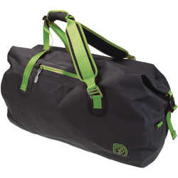 Jr Gear Roll Top Vinyl Duffel Su Geçirmez Spor Çanta 100 Litre-SİYAH-YEŞİL - Thumbnail