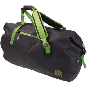 Jr Gear Roll Top Vinyl Duffel Su Geçirmez Spor Çanta 30 Litre-SİYAH-YEŞİL - 1