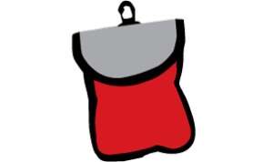 Jr Gear Su Geçirmez Dijital Kamera Çantası-KIRMIZI - 1