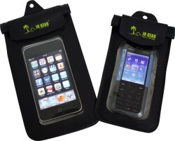 Jr Gear Mobile Pouch Su Geçirmez Büyük Boy Çanta-SİYAH - Jr Gear