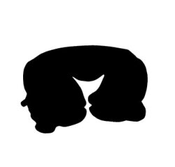 Jr Gear U Pillow Boyun Yastığı-SİYAH - Jr Gear