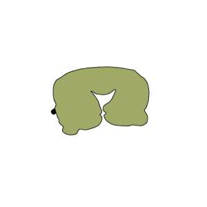 Jr Gear U Pillow Boyun Yastığı-YEŞİL - 1
