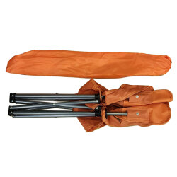 Katlanır Çocuk Sandalyesi Turuncu - Kaplan Desen - 4