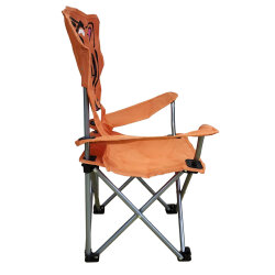 Katlanır Çocuk Sandalyesi Turuncu - Kaplan Desen - (1)