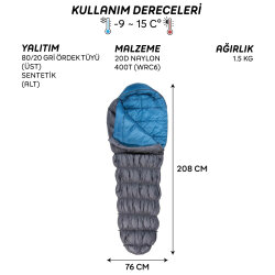Klymit KSB15 Kaz Tüyü Uyku Tulumu - 8