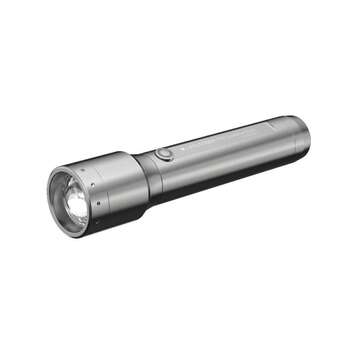Led Lenser P5R & V8 Stainless Steel Editıon El Feneri-GRİ