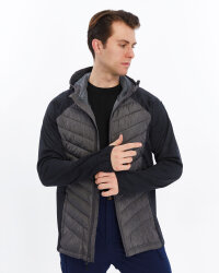 Mapamyumco Erkek Hybrid Ceket-FÜME - 7