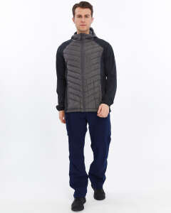 Mapamyumco Erkek Hybrid Ceket-FÜME - 3