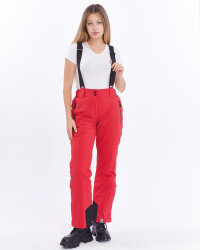 Mapamyumco Kadın Kayak Pantolon-KIRMIZI-SİYAH - Mapamyumco