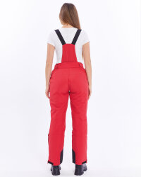 Mapamyumco Kadın Kayak Pantolon-KIRMIZI-SİYAH - 6