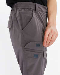 Mapamyumco Quick Dry Cargo Trekking Erkek Pantolon-FÜME - Thumbnail