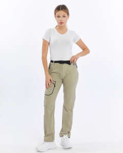 Mapamyumco Quick Dry Kadın Trekking Pantolon-BEJ - 2