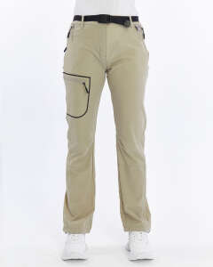 Mapamyumco Quick Dry Trekking Kadın Pantolon-BEJ - 3