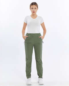 Mapamyumco Quick Dry Trekking Kadın Pantolon-HAKİ - 1