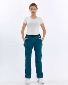 Mapamyumco Quick Dry Trekking Kadın Pantolon-MAVİ - 1