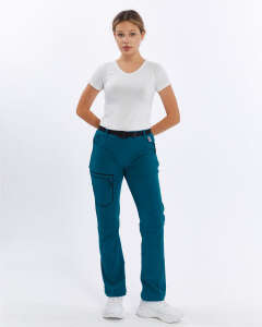 Mapamyumco Quick Dry Trekking Kadın Pantolon-MAVİ - 2